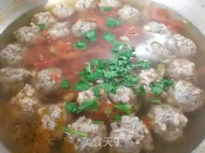 Make Tomato beefball soup step 6