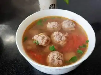 Make Tomato beefball soup step 7
