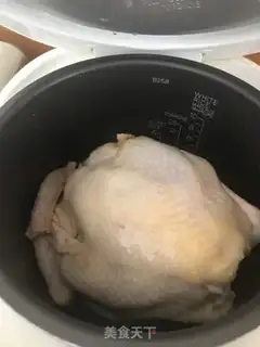 Make The salt hand tore the chicken step 1