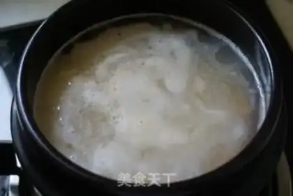 Make Porridge of abalone step 5