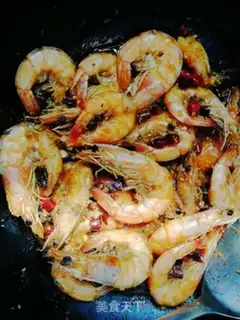 Make Spicy shrimp step 5