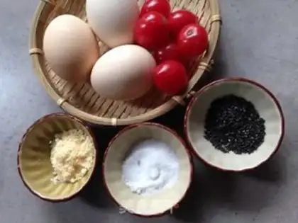 Make Cheese and eggs step 0