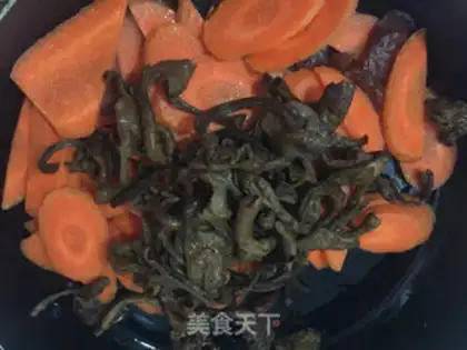 Make Wild mushrooms and carrots step 6