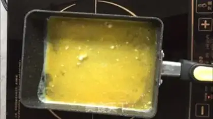 Make Cheese and eggs step 3