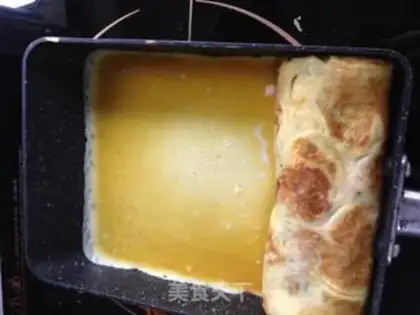 Make Cheese and eggs step 5