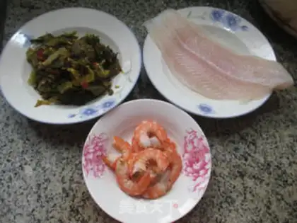 Make Shrimp sourfish step 0
