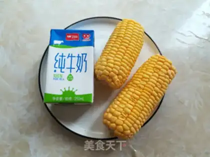 Make Milk corn juice step 0
