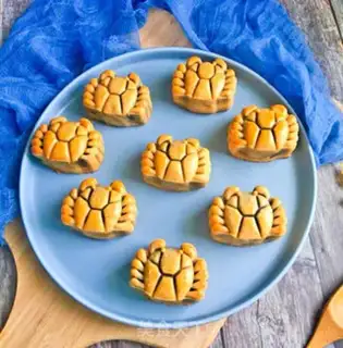 Make Crab Mooncake step 10