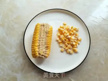 Make Milk corn juice step 1