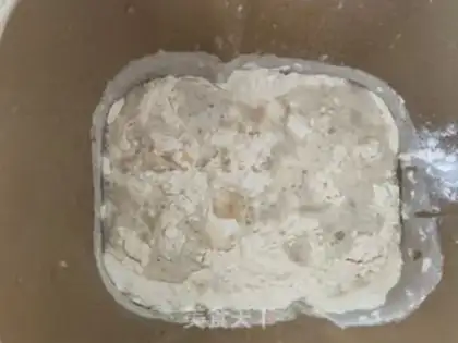 Make All-shell red bean salve step 1