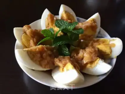 Make Garlic eggs step 6