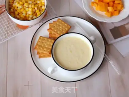 Make Milk corn juice step 5