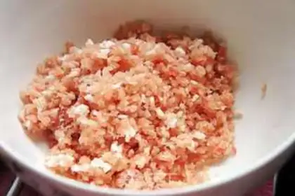 Make Rop and Riceball step 0