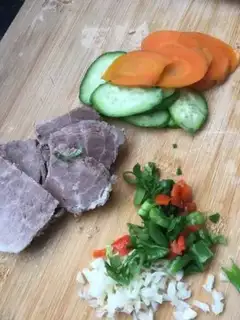 Make The sour noodles when cooking step 7