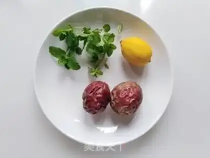 Make Bronco-mint lemon tea step 0