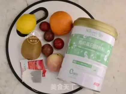 Make Homemade fruit step 1