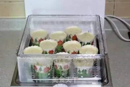 Make Rice steam cake step 17