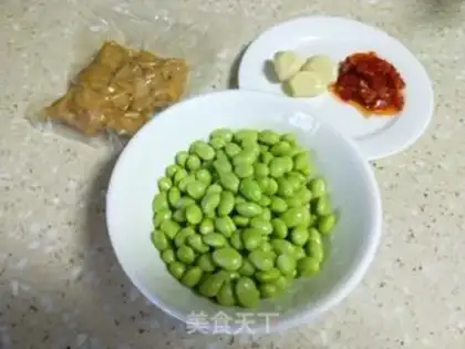 Make Rhodish and fried beans step 0