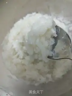 Make Red rice cake step 1