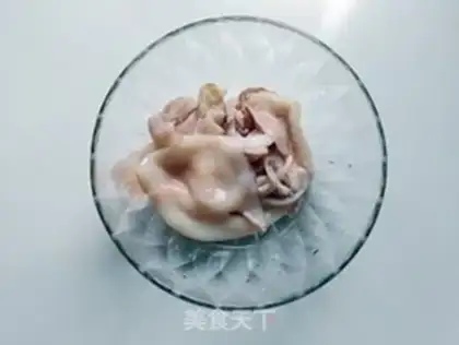 Make The white squid step 1