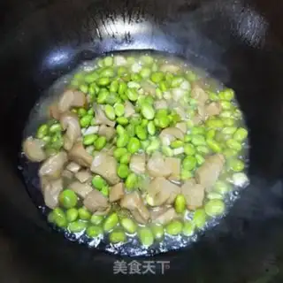 Make Rhodish and fried beans step 4