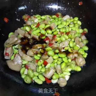 Make Rhodish and fried beans step 6