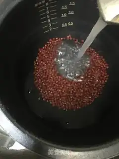 Make Red bean soup step 1