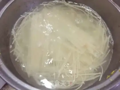 Make Porridge noodles step 4