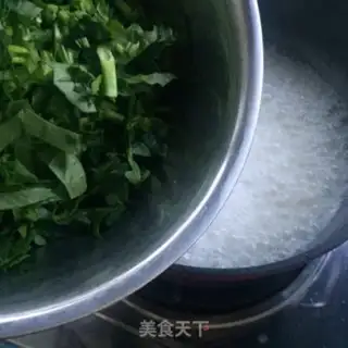 Make Fresh spinach porridge step 5