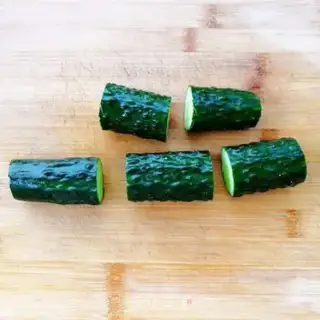 Make Carrot corn cucumber step 1