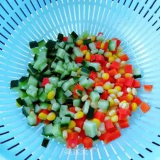 Make Carrot corn cucumber step 7