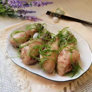 Make Microwave salt chicken leg step 6