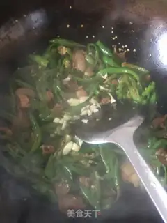 Make Chili fried meat step 5