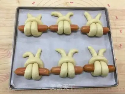 Make Little rabbits step 12