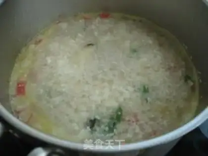 Make Loafers eat ester tofu crab bar soup step 4