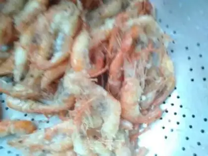 Make Pretzel shrimp step 2