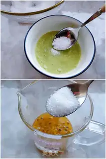 Make Fruit popsicles step 2