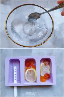 Make Fruit popsicles step 3