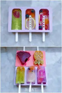 Make Fruit popsicles step 4