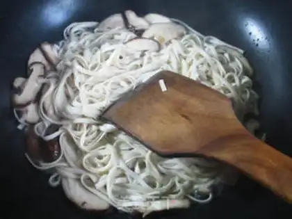Make Foul egg noodles step 5