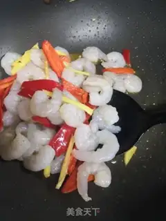Make Paprika shrimp step 2