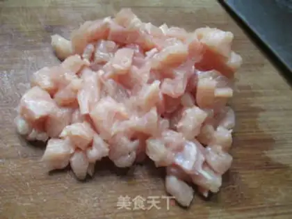 Make Pyramid fried chicken chest step 1