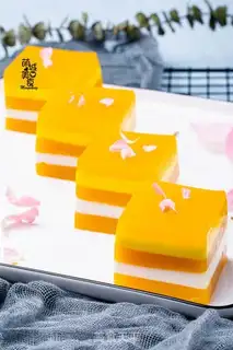 Make Coconut mango cake step 8