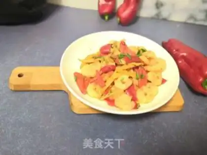 Make Paprika shrimp step 6