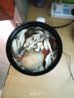 Make Coconut chicken, coconut rice step 1