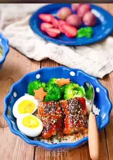 Make Eels on rice step 8