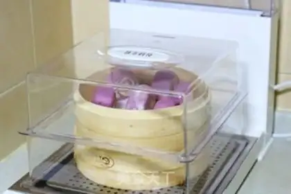 Make Potato-coloured buns step 11