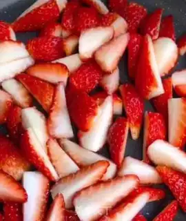 Make Chocolate strawberry yogurt step 0