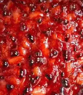 Make Chocolate strawberry yogurt step 1