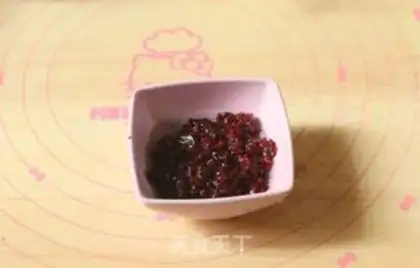 Make Caramel cranberry Madeleine step 3